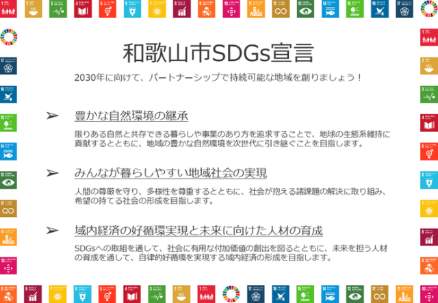 和歌山市SDGs推進ネットワーク